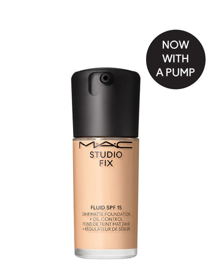 M.A.C Studio Fix Fluid SPF 15 Soft Matte Foundation With Hyaluronic Acid - NC41
(30ml)