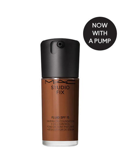 M.A.C Studio Fix Fluid SPF 15 Soft Matte Foundation With Hyaluronic Acid - NC41
(30ml)