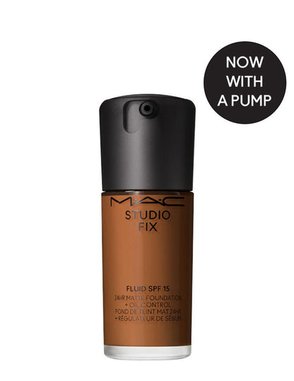 M.A.C Studio Fix Fluid SPF 15 Soft Matte Foundation With Hyaluronic Acid - NC41
(30ml)