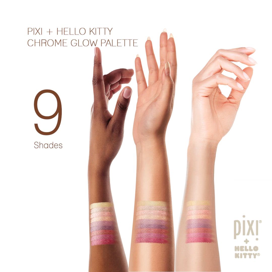 PIXI Hello Kitty Chrome Glow Palette - Charming
(25.2 g)