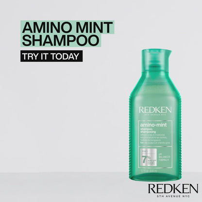 Redken Scalp Care & Damaged Hair Combo - Amino Mint Shampoo & Acidic Bonding Concentrate Conditioner