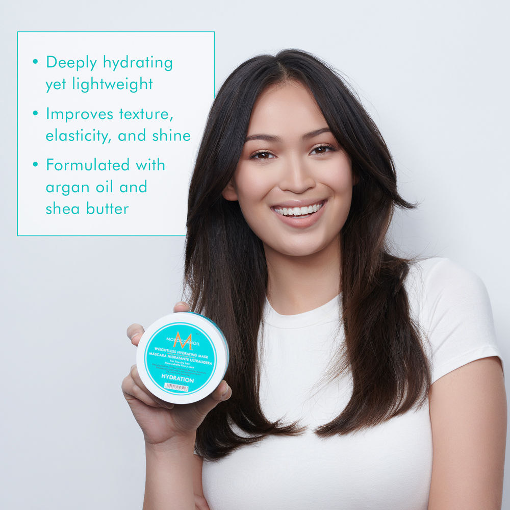 MOROCCANOIL Weightless Hydrating Mask with with Argan Oil Shea Butter For Fine Dry Hair
(250ml)