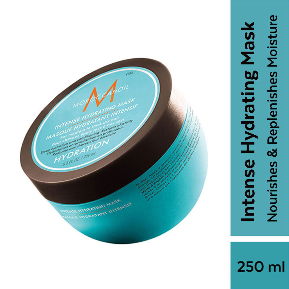 Moroccanoil Intense Hydrating Mask |Argan Oil Deep Conditioner for Dry, Thick Hair Restores Shine
(250ml)