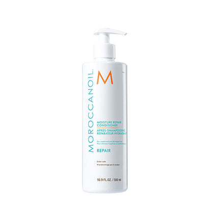 Moroccanoil Moisture Repair Conditioner | Argan Oil & Keratin | Repairs & Strengthens Damaged Hair
(500ml)