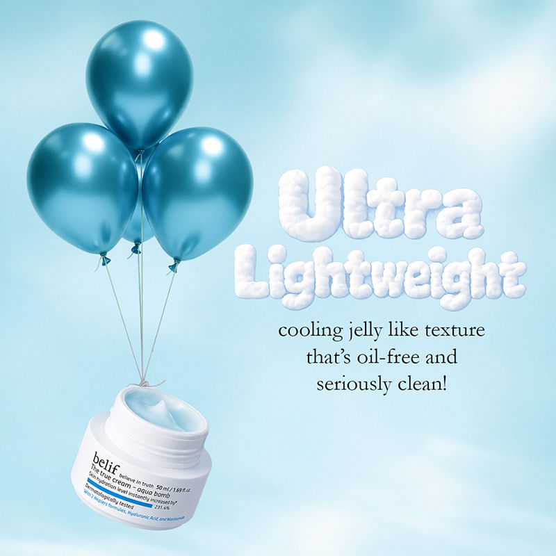 belif The True Cream Aqua Bomb, Dermat Tested Moisturizer, Increases Skin Hydration By 70%
(50ml)