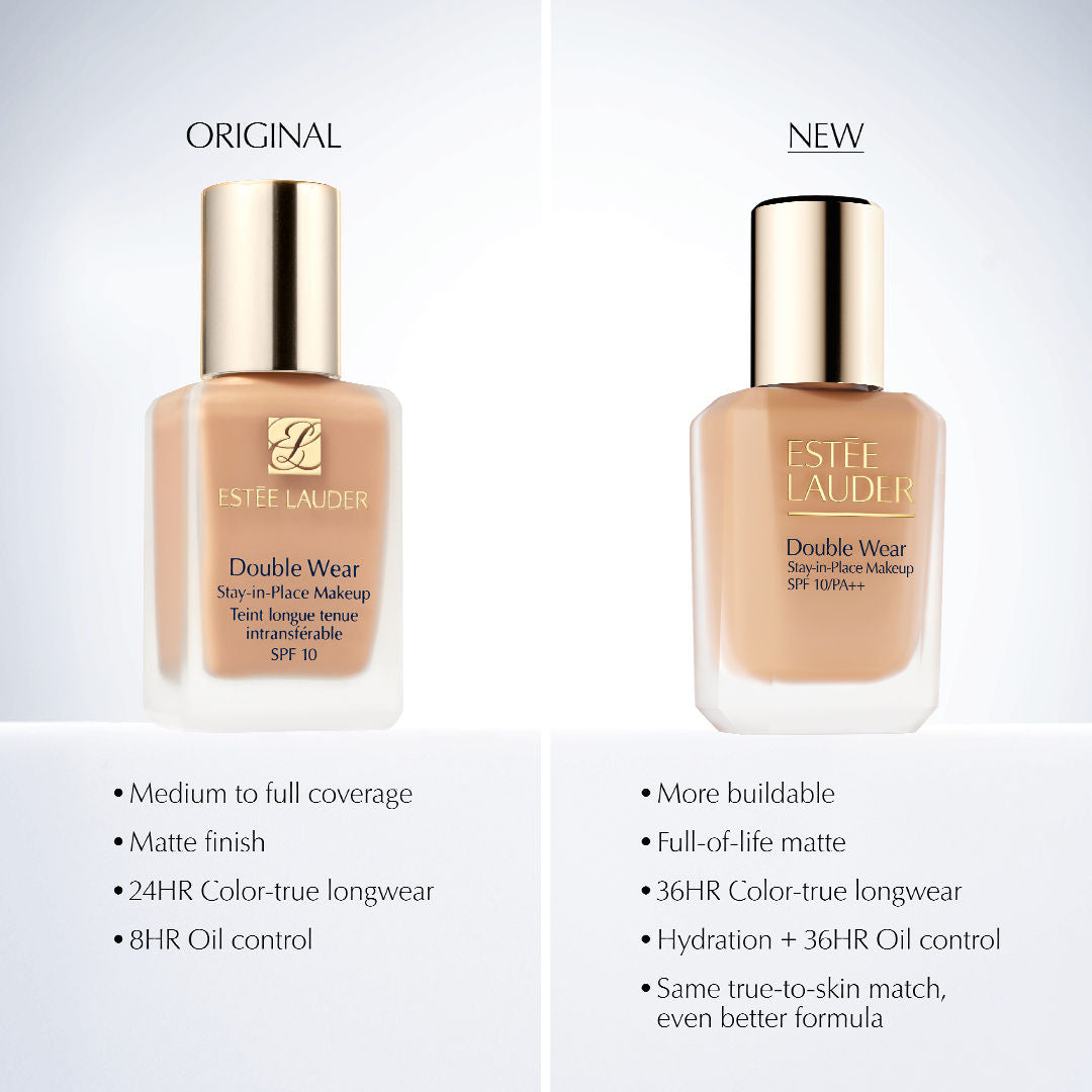 Estee Lauder Double Wear Stay-In-Place Longwear Matte Foundation SPF 10-2N3 Dolce
(30ml)