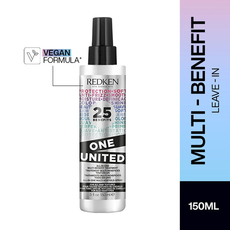 Redken One United Multi Benefit Leave-In Treatment, Hair Serum, For Daily Use
(150ml)