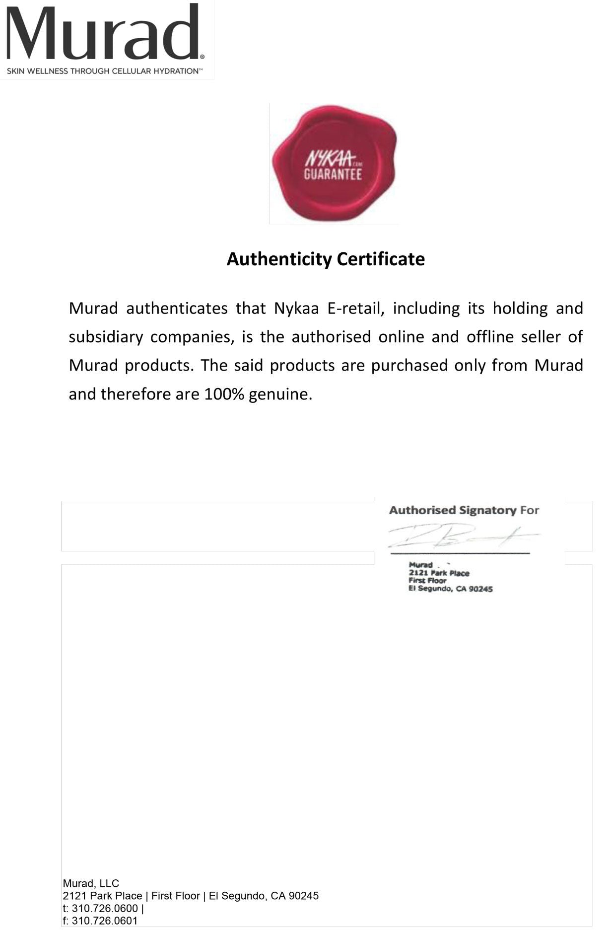 Murad Nutrient-Charged Water Gel
(50ml)