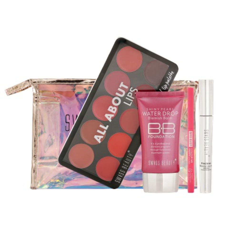 Swiss Beauty First Love Day - Night Makeup Kit
(62.4g)