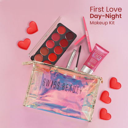 Swiss Beauty First Love Day - Night Makeup Kit
(62.4g)