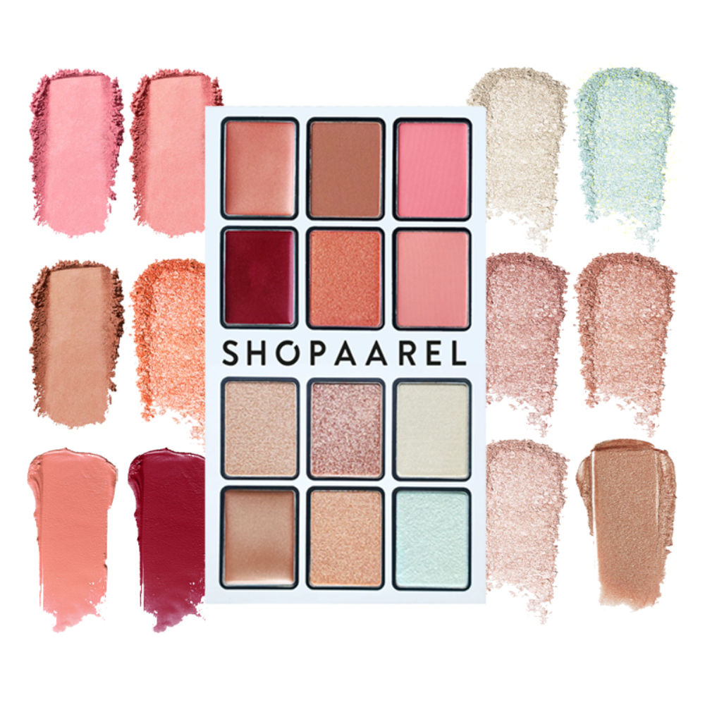 Shopaarel Blush Me Glow Me - Blusher & Highlighter Palette
(300g)