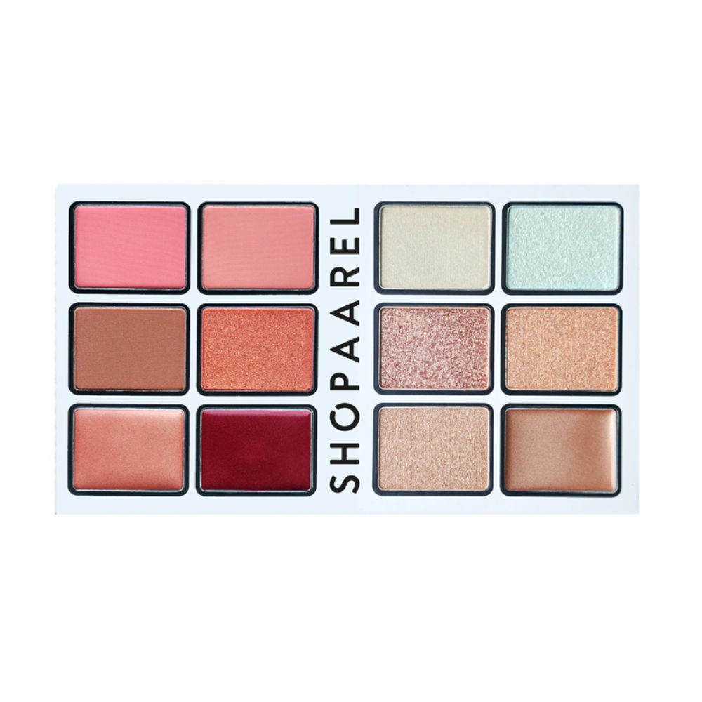 Shopaarel Blush Me Glow Me - Blusher & Highlighter Palette
(300g)