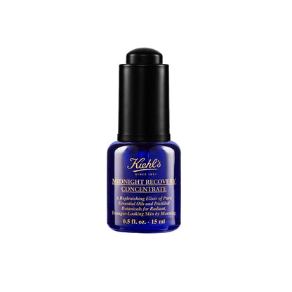 Kiehl's Midnight Recovery Concentrate Serum With Botanical Oil Blend For Radiant Skin
(15ml)