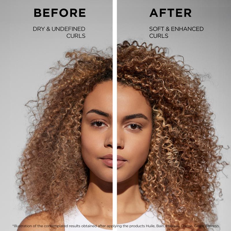 Kerastase Curl Manifesto Leave-In Cream For Curly & Wavy Hair , Defines Curls
(150ml)