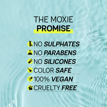 Moxie Beauty Rinse & Shine Duo - Shampoo & Conditioner for Dry and Frizzy Hair Combo
(2pcs)