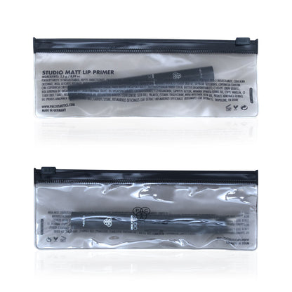 PAC Studio Matte Lip Primer - Primes, Hydrates & Smoothens Chapped Lips, Locks Lip Color Transparent
(2.5g)