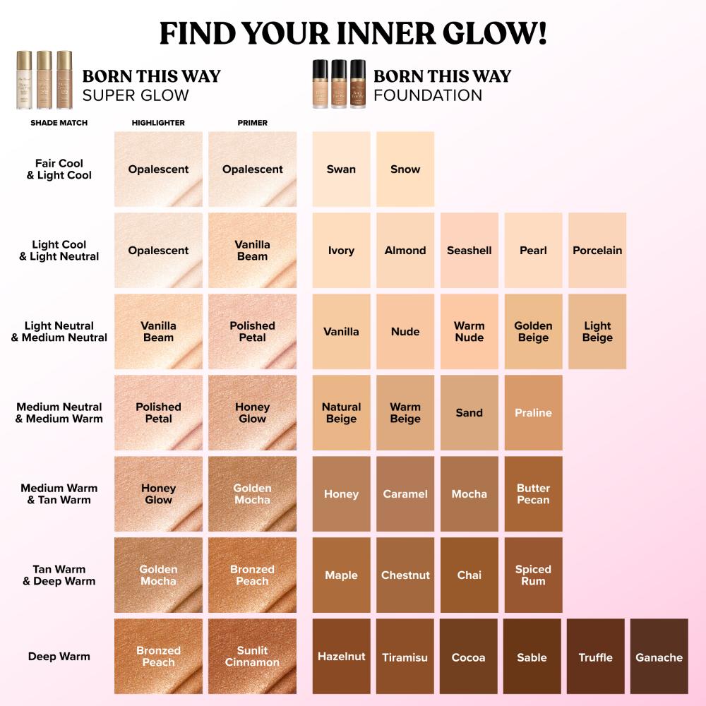 Too Faced Born This Way Super Glow Highlighter
(30ml)
