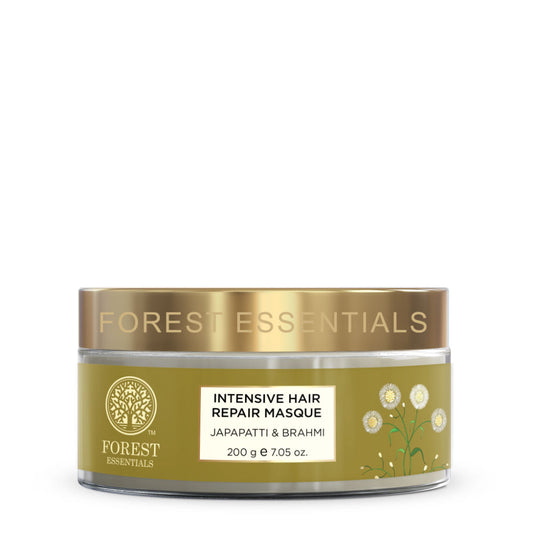 Forest Essentials Intensive Hair Repair Masque Japapatti & Brahmi - Ayurvedic Hair Mask for Dry Hair
(200g)