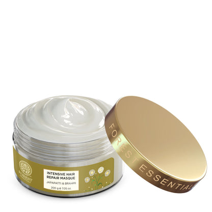 Forest Essentials Intensive Hair Repair Masque Japapatti & Brahmi - Ayurvedic Hair Mask for Dry Hair
(200g)