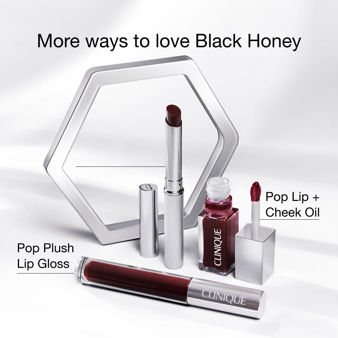 Clinique Pop Plush Creamy Lip Gloss - Black Honey
(3.5ml)