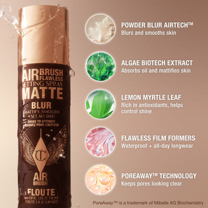 Charlotte Tilbury Airbrush Matte Setting Spray
(100ml)