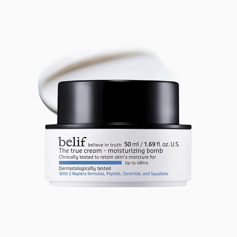 belif Moisturizing Bomb Cream-Vegan Korean Face Cream with Ceramides & Peptides For Barrier Repair
(50ml)