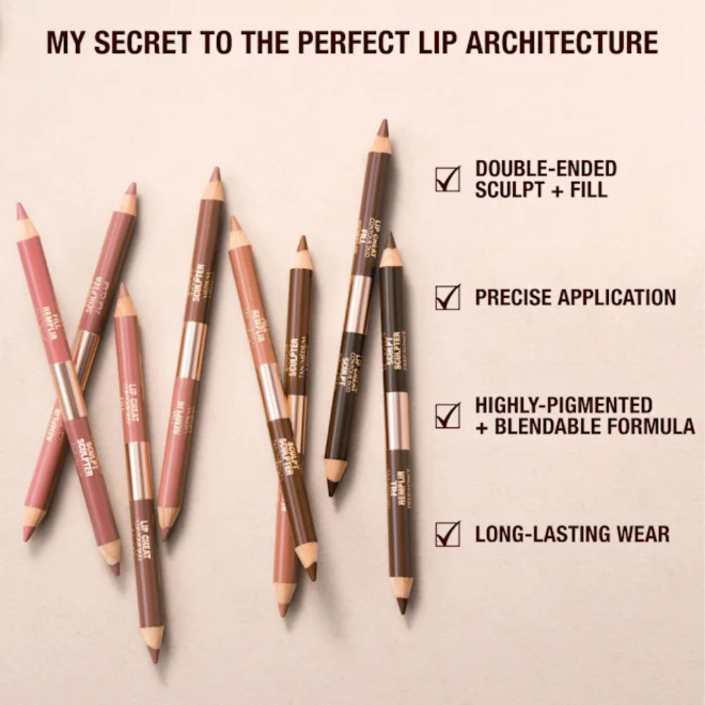 Charlotte Tilbury Super Nudes Lip Cheat Contour Duo
(0.78g)