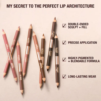 Charlotte Tilbury Super Nudes Lip Cheat Contour Duo
(0.78g)