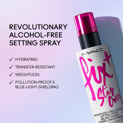 M.A.C Fix+ Stay Over Alcohol-Free 24HR Setting Spray
(100ml)