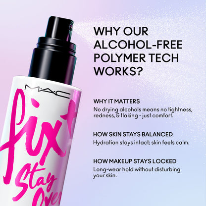 M.A.C Fix+ Stay Over Alcohol-Free 24HR Setting Spray
(100ml)