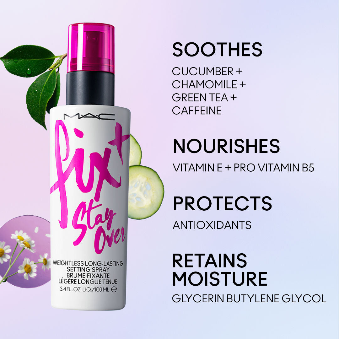 M.A.C Fix+ Stay Over Alcohol-Free 24HR Setting Spray
(100ml)