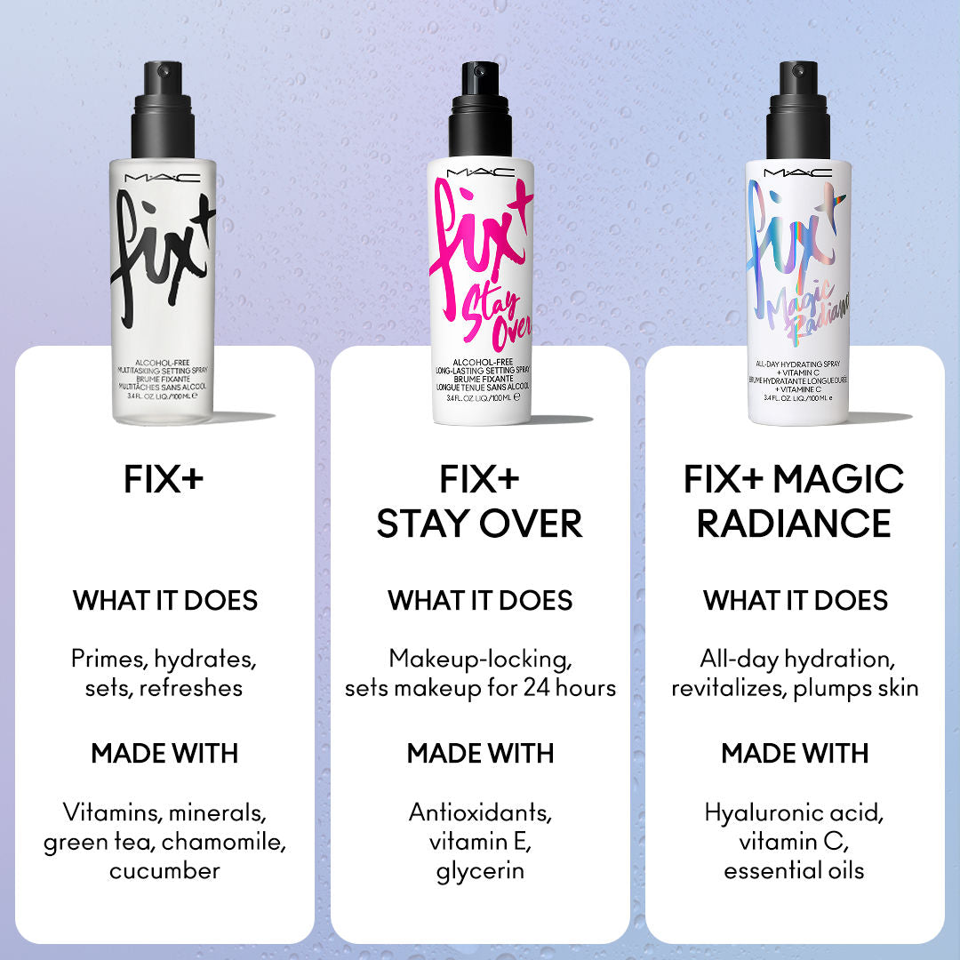 M.A.C Fix+ Stay Over Alcohol-Free 24HR Setting Spray
(100ml)