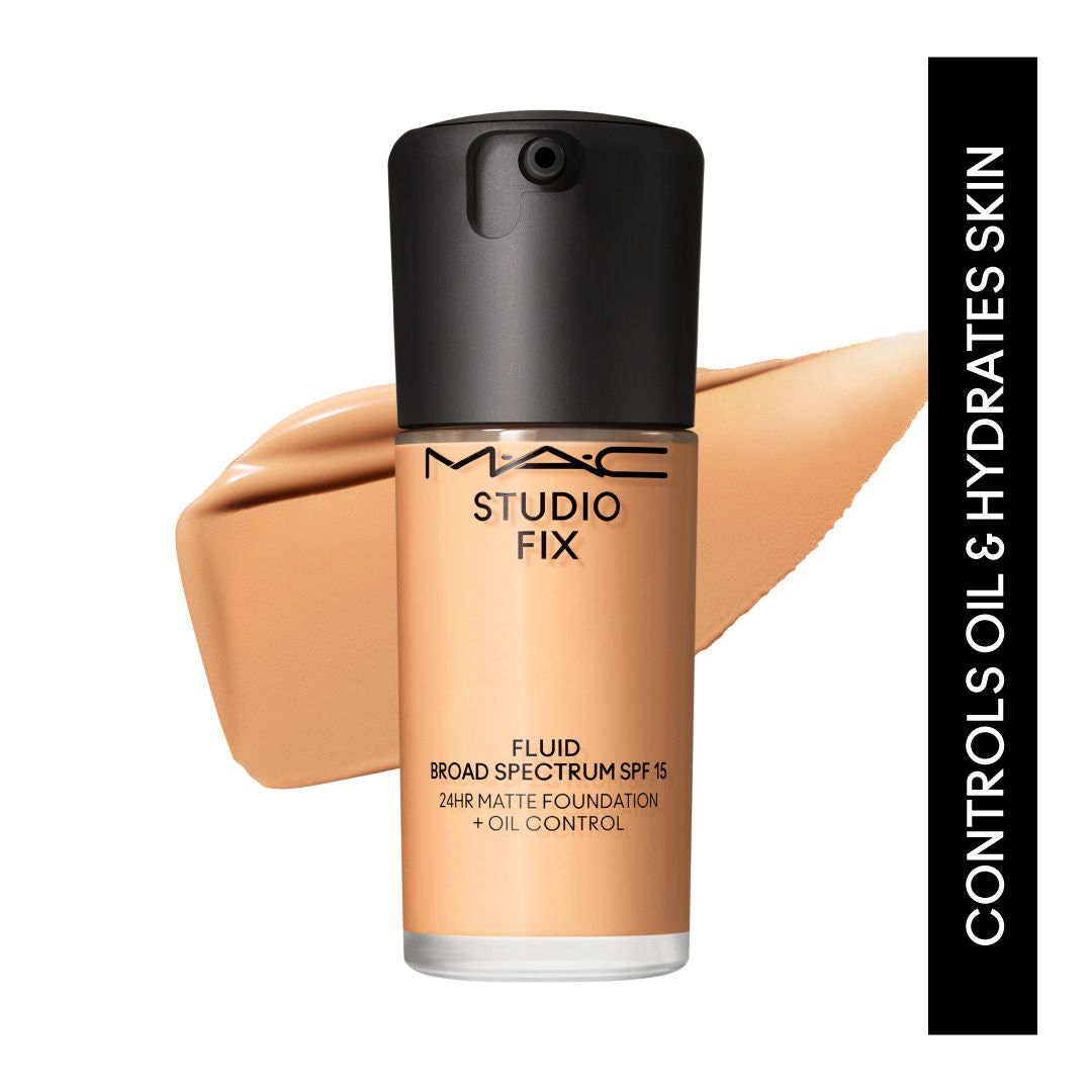 M.A.C Studio Fix Fluid SPF 15 Soft Matte Foundation With Hyaluronic Acid - NC41
(30ml)