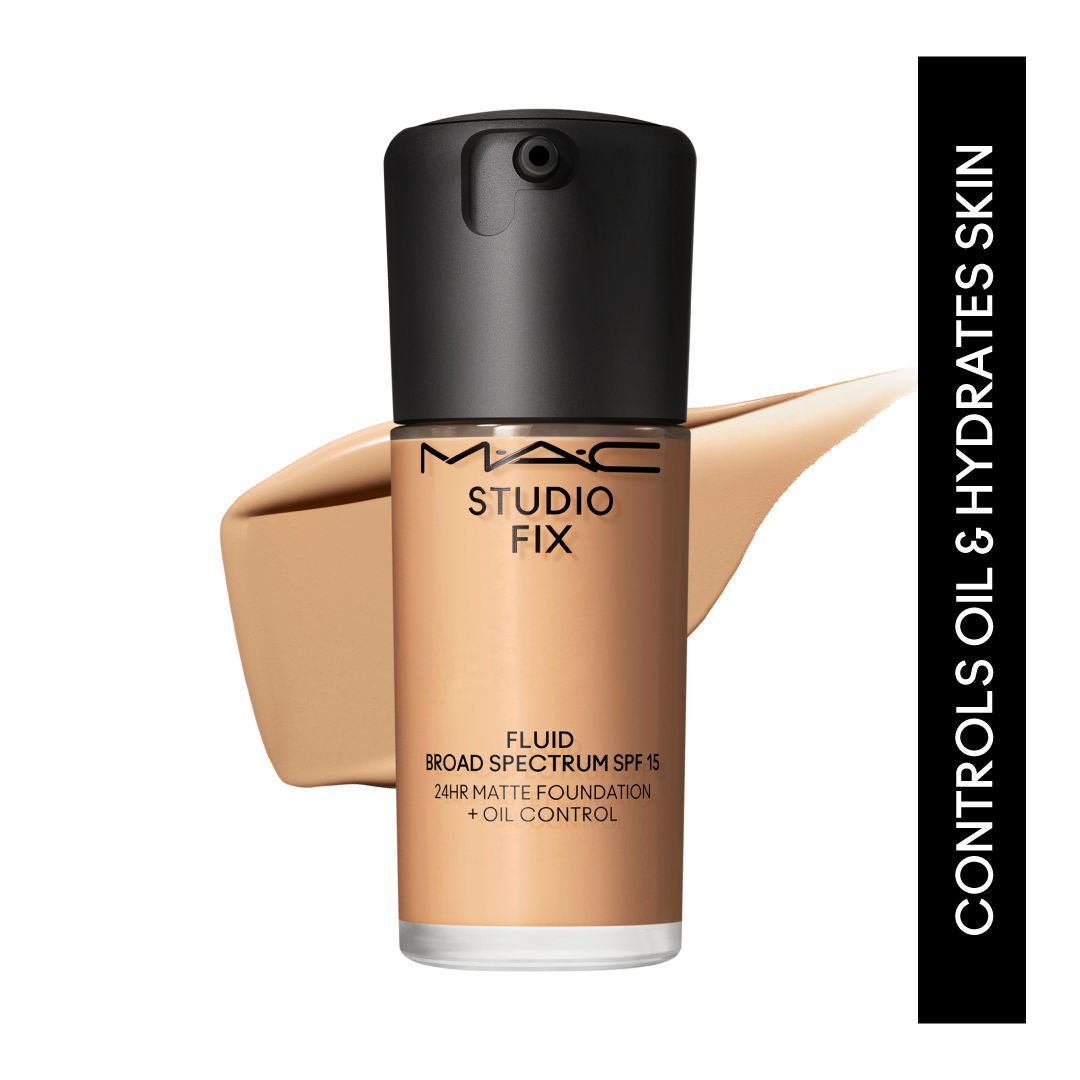 M.A.C Studio Fix Fluid SPF 15 Soft Matte Foundation With Hyaluronic Acid - NC41
(30ml)