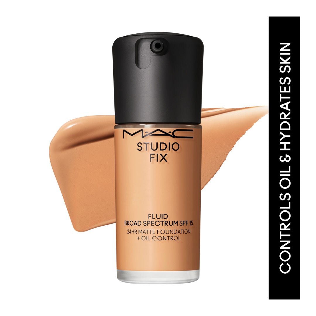 M.A.C Studio Fix Fluid SPF 15 Soft Matte Foundation With Hyaluronic Acid - NC41
(30ml)