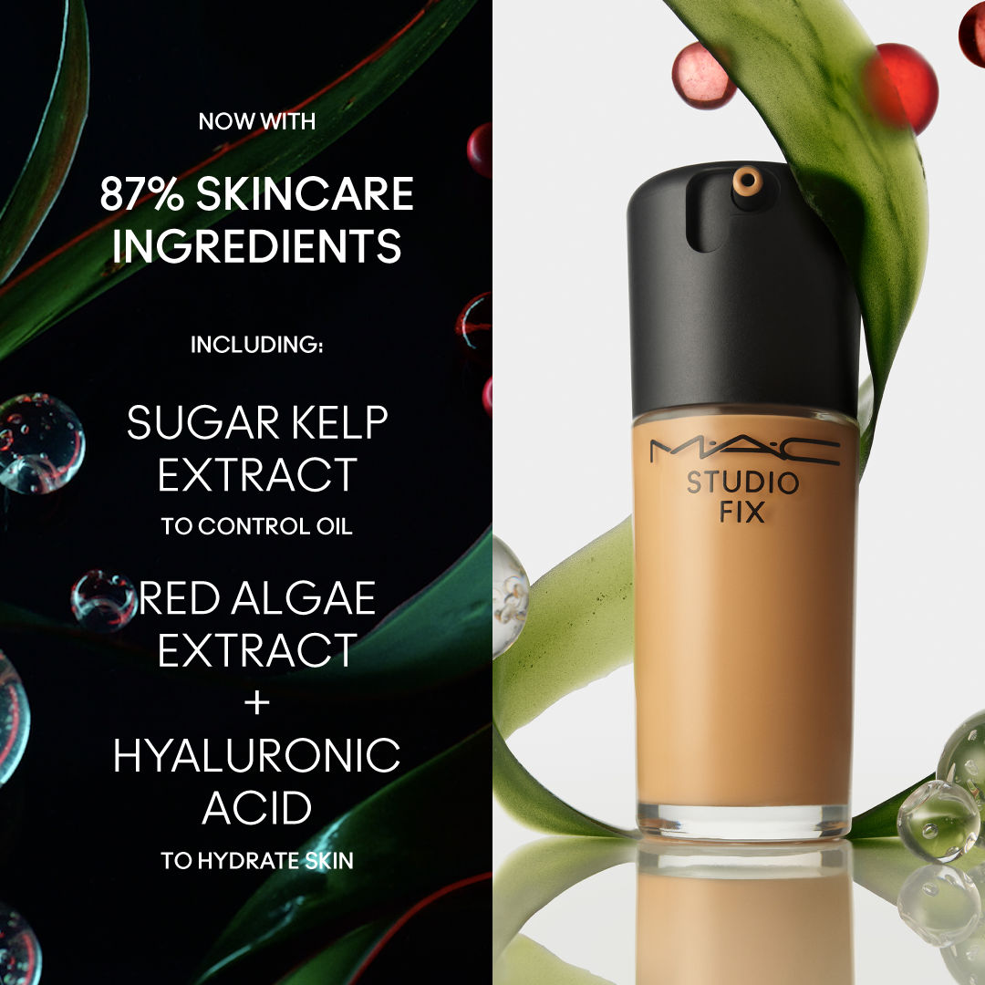 M.A.C Studio Fix Fluid SPF 15 Soft Matte Foundation With Hyaluronic Acid - NC41
(30ml)