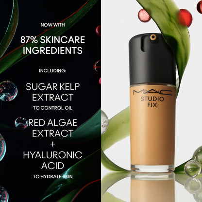 M.A.C Studio Fix Fluid SPF 15 Soft Matte Foundation With Hyaluronic Acid - NC41
(30ml)