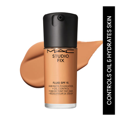 M.A.C Studio Fix Fluid SPF 15 Soft Matte Foundation With Hyaluronic Acid - NC41
(30ml)