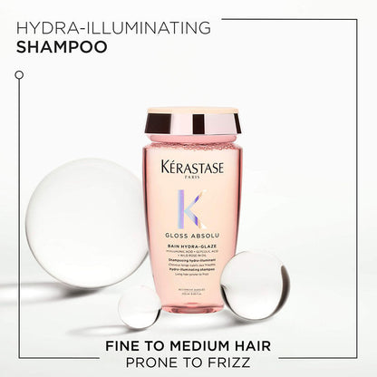 Kérastase Gloss Absolu Anti-Frizz Shampoo, Fine-Medium Hair, 4-Days Anti-Frizz
(250ml)