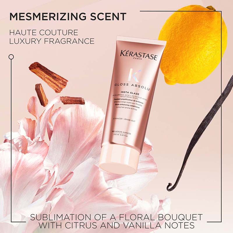 Kérastase Gloss Absolu Anti-Frizz Foaming Conditioner, Fine-Medium Hair, 4-Days Anti-Frizz
(250ml)