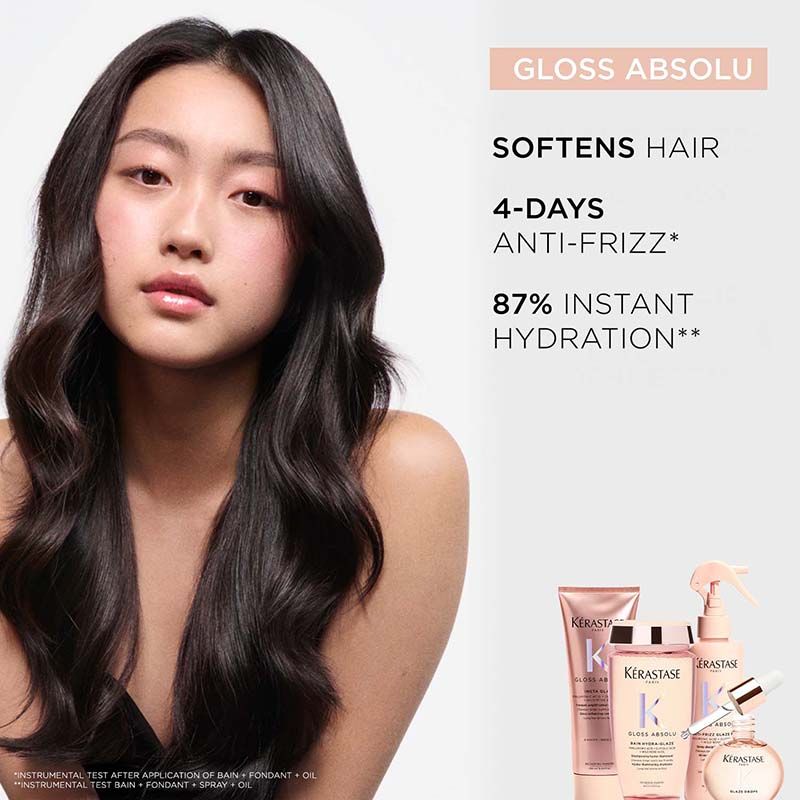 Kérastase Gloss Absolu Anti-Frizz Foaming Conditioner, Fine-Medium Hair, 4-Days Anti-Frizz
(250ml)