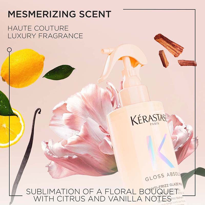 Kerastase Gloss Absolu Anti-Frizz Heat Protectant Spray For Glossy Hair
(190ml)