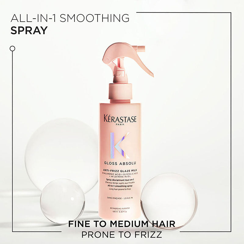 Kerastase Gloss Absolu Anti-Frizz Heat Protectant Spray For Glossy Hair
(190ml)