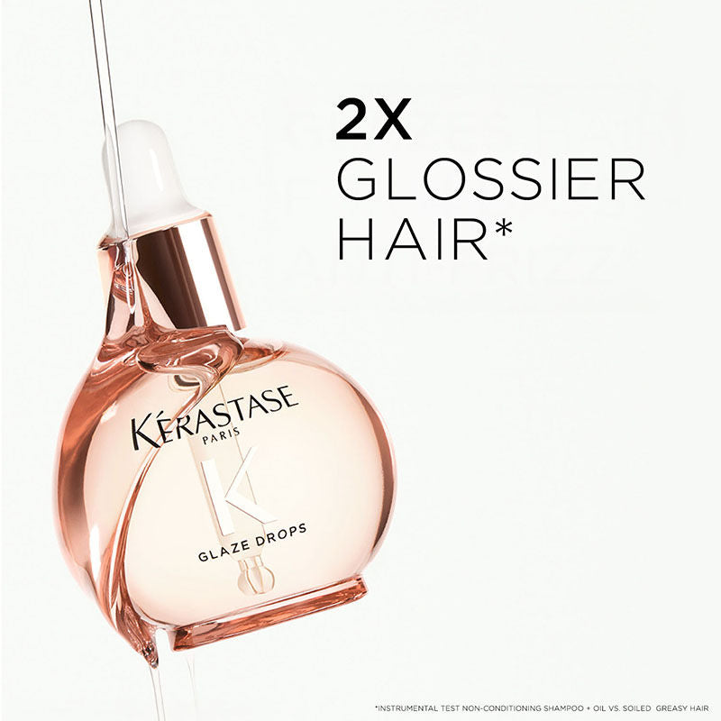 Kerastase Gloss Absolu Anti-Frizz Glaze Oil Drops For Bouncy & Glossy Hair
(45ml)