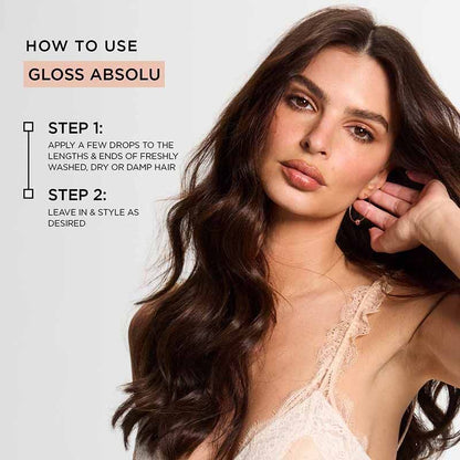 Kerastase Gloss Absolu Anti-Frizz Glaze Oil Drops For Bouncy & Glossy Hair
(45ml)