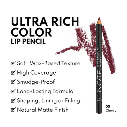 Note Ultra Rich Color Lip Pencil
(1.1g)