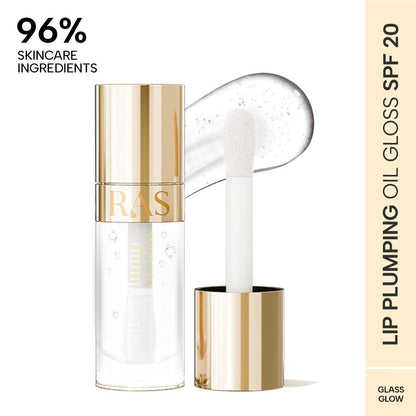 RAS Luxury Oils Super Plump Maximizing Lip Oil Gloss with SPF 20
(9ml)