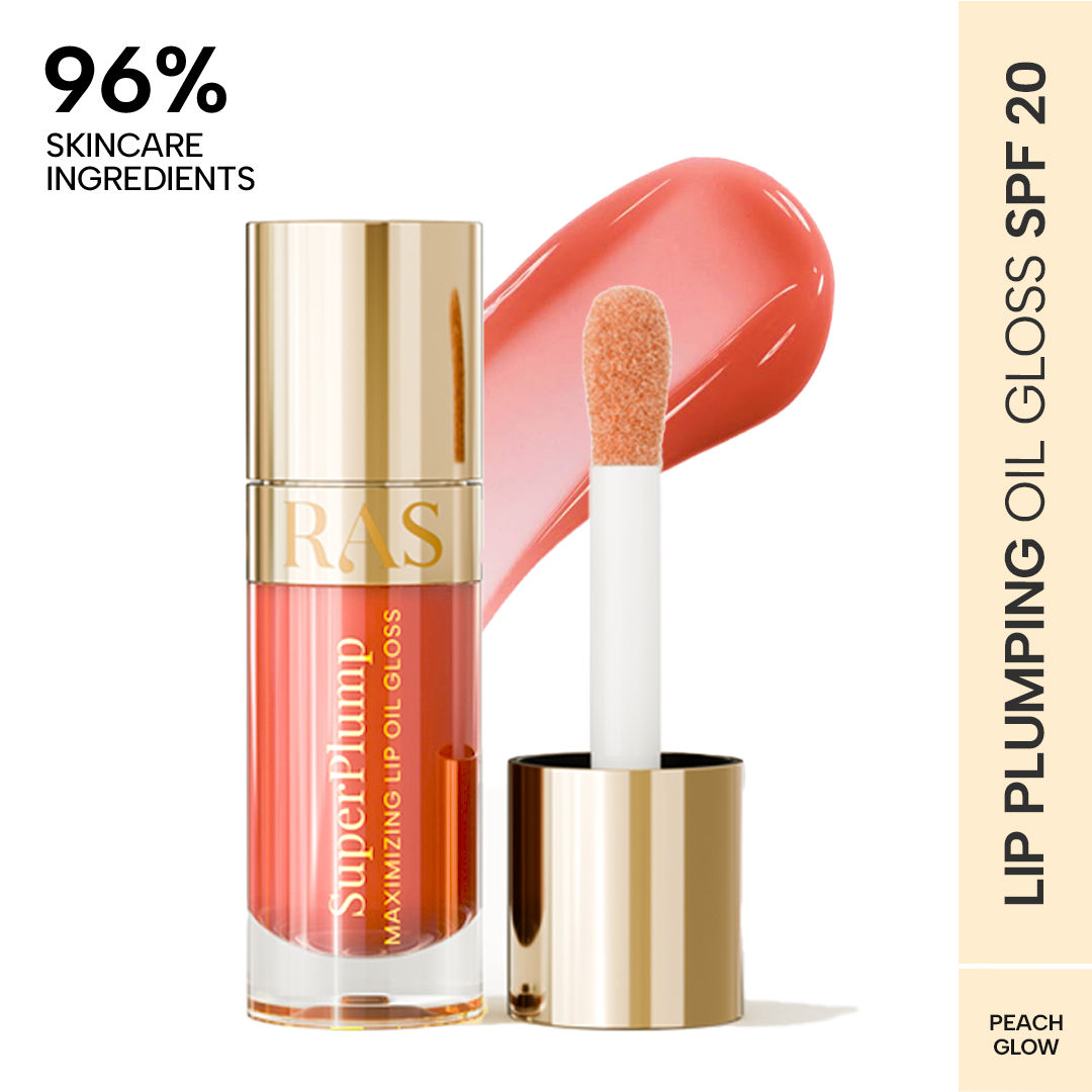 RAS Luxury Oils Super Plump Maximizing Lip Oil Gloss with SPF 20
(9ml)