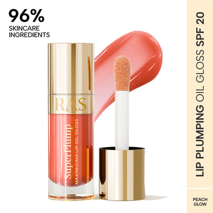 RAS Luxury Oils Super Plump Maximizing Lip Oil Gloss with SPF 20
(9ml)