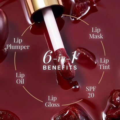 RAS Luxury Oils Super Plump Maximizing Lip Oil Gloss with SPF 20
(9ml)